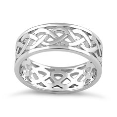 Sterling Silver Celtic Ring Silver Celtic Rings, Quality Rings, Polish Design, Celtic Ring, Thick Ring, Celtic Rings, Celtic Jewelry, Bling Rings, Lovely Ring