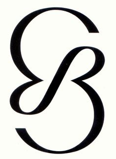 the letter b is made out of black paper