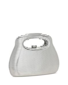 Cult Gaia Mimi Top Handle Bag Buy Online, Cult Gaia, Shiny Silver, Handle Bag, Top Handle, Bags Handbags, Top Handle Bag, In Store, Pick Up