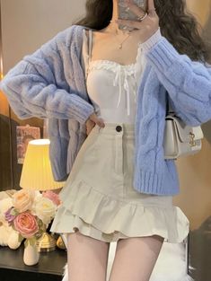 Feminine Clothes, Soft Girl Outfits, Casual Ootd, Clothing Business, Ootd Ideas, Kawaii Fashion Outfits, Aesthetic Stuff