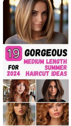 Haircut For Summer 2024, Medium Length Hairstyles Thick Hair, Hairstyles For 38 Year Old Women, Confident Hairstyles For Women, Medium Hairstyle Women Blonde, Popular Medium Length Haircuts 2023, Spring Haircuts Medium, Ladies Medium Length Haircuts, Medium Length Lobs