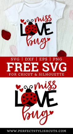 two valentine's day svg cut files for cricut and silhouette