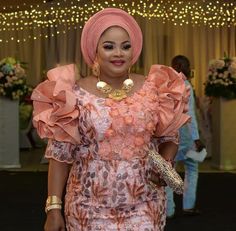 Lace Styles For Grown Women, Grown Style For Lace, Long Lace Dress Styles Nigerian, African Lace Styles Nigerian Fashion, Lace Dresses Nigerian African Style, Owambe Lace Styles, Lace Styles Nigerian, Latest Lace Styles For Wedding, Latest Lace Gown Styles