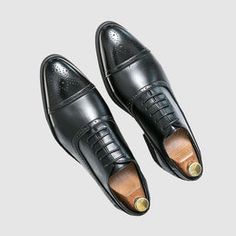 Executive Oxfords – MANIA ROSE Black Formal Wingtip Monk Strap Shoes, Black Wingtip Monk Strap Shoes For Formal Occasions, Fitted Slip-on Oxfords For Formal Occasions, Formal Monk Strap Shoes With Round Toe, Formal Wingtip Loafers With Rubber Heel Cap, Formal Black Monk Strap Shoes With Brogue Detailing, Classic Wingtip Dress Shoes With Red Sole, Formal Lace-up Shoes With Red Sole And Round Toe, Black Monk Strap Shoes With Brogue Detailing For Formal