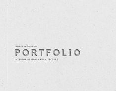 the word portfolio is made up of small letters and numbers on white paper