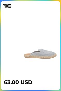 leather, no appliqués, solid color, leather lining, round toeline, flat, rubber cleated sole, contains non-textile parts of animal origin, open espadrilles , Color: Sky blue , Size: 6 New Sign, Fashion And Design, Sky Blue, Blue Sky, Espadrilles, Solid Color, Size 6, The Originals, Leather