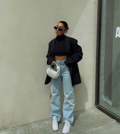 FALL FASHION OUTFIT IDEAS | ALL BLACK OUTFITS Winter Fits, Black Blazer, Fit Check, Fit Inspo, Fashion Inspo Outfits, Fall Fashion, Winter Outfits, Winter Fashion, Fall Outfits