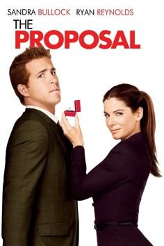 the movie poster for the film the proposal