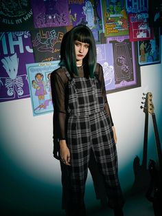 This Punk Plaid Jumpsuit is the perfect way to stay casual yet stylish. This jumpsuit features a long length and regular fit, with straps for a trendy neckline. The fabric is soft and non-stretch, making it comfortable to wear all day without feeling restricted. Whether you’re out running errands or attending events, this jumpsuit is sure to make you feel like the star of any show! Specifications: Style: Casual Pattern Type: Plaid Length: Long Type: Overall Fit Type: Regular Fit Neckline: Straps Sleeve Length: Sleeveless Waist Line: Natural Fabric: Non-Stretch Material: Fabric Composition: 65% Cotton, 35% Polyester Care Instructions: Machine wash, do not dry clean Size Chart(cm): Size US Length Thigh Waist Size XS 2 127 59.8 70 S 4 129 62 74 M 6 131 64.2 78 L 8/10 133.8 67.4 84 Punk Plaid, Plaid Jumpsuit, Comfy Jumpsuits, Natural Fabric, Natural Fabrics, Long Length, Running Errands, Jumpsuits For Women, Overalls