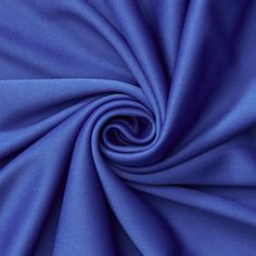 a close up shot of a blue fabric