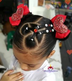 Heart Rubber Band Hairstyles, Simple Rubber Band Hairstyles, Rubber Band Heart Hairstyle, Cool Hairstyles With Rubber Bands, Kids Rubber Band Hairstyles Black, Rainbow Hairstyles, Packing Gel Hairstyle For Kids, Toddler Rubber Band Hairstyles