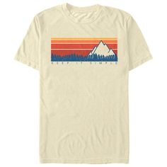 Head out into the wilderness because it is time to commune with nature in the Lost Gods Keep It Simple Retro Men's T-Shirt! Earth Day is the perfect day to show off your love for the environment and awesome fashions with nature-inspired Earth Day shirts. Size: small. Color: cream. Gender: male. Age Group: adult. Pattern: Tree. Material: Cotton. Logos Retro, Odd Future, Simple Retro, Retro Graphic Tees, Shirt Design Inspiration, Outdoor Shirt, Retro T Shirt, Retro Men, Simple Tshirt