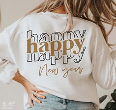 Happy New Year Svg 2022 New Year Svg New Year Shirt Svg New | Etsy Happy Holidays Shirts, Cricut New Years Shirts, New Year Cricut Projects, New Year T Shirt Ideas, New Years Tshirt Ideas, New Years Sublimation Designs, New Year’s Eve Shirts, New Years Sweatshirt, New Years Shirts 2023