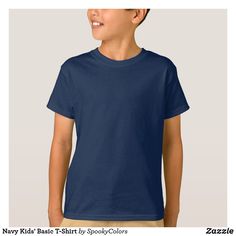 Navy Kids' Basic T-Shirt Harry Potter Logo, Slytherin Crest, Gryffindor Crest, Harry Potter Spells, Harry Potter Ravenclaw, Shirt Diy, Harry Potter Gryffindor, Hogwarts Express, Basic Shorts