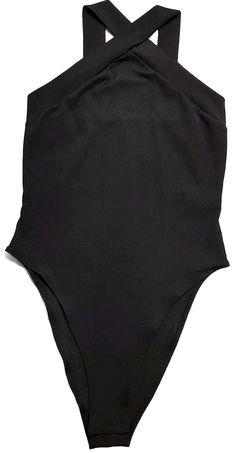 Check out Shein SzS Ribbed Bodysuit Criss Cross Halter Snap Crotch Stretch Sexy Black , the latest item I added on eBay! #eBay #eBaySeller Sleeveless Ribbed Bodysuit For Night Out, Black Ribbed Sleeveless Bodysuit, Black Swimwear With Lined Body And High-cut Leg, Solid Bodycon Bodysuit For Club, Black High Waist Bodycon Bottoms, Black Bodycon High-waisted Bottoms, Black Ribbed High Stretch Bodysuit, Black High Stretch Ribbed Bodysuit, Black Ribbed High-stretch Bodysuit