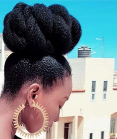 ♚♛don’t be a thief, give me my credit. follow for more! ♛♚ Natural Hair Growth Remedies, New Natural Hairstyles, Easy Hairstyles For Medium Hair, Hair Remedies For Growth, American Woman