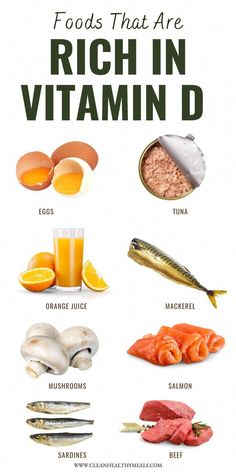 Foods that are rich in vitamin D! Add these vitamin D food sources to your daily diet, especially during winter. It will help you get a little boost of natural vitamin D! These healthy foods are perfect to use in healthy dinner and lunch recipes! Dinner And Lunch Recipes, Vitamin D Rich Food, Lean Meal Plan, Stomach Fat Burning Foods, Vitamin A Foods, Vitamin D Deficiency, Natural Vitamins, Vitamin B12