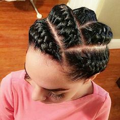 Goddess Braid Styles, Ghana Braids Hairstyles, Undercut Haircut, Twisted Hair, Braid Inspiration, Goddess Braids Hairstyles, Afrikaanse Mode, Micro Braids