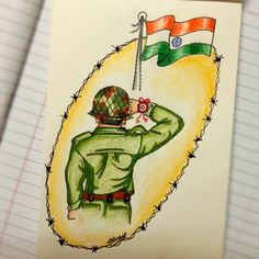 Rakshabandhan Drawing, Army Painting, Basic Drawings, August Themes, Army Drawing, Independence Day Drawing, Mom Drawing, Rangoli Colours, Drawing Lessons For Kids