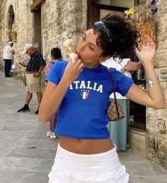 📍❗️❗️SIZING: IN THE LAST SLIDE❗️❗️📍 Heavy cotton baby tee top is perfect for everyday use. The fabric is 100% cotton for solid colors. Polyester is included for heather-color variants. Get ready for Euro 2024, it's coming Rome.  Italia baby tee, Aesthetic Tee, Women's Fitted Tee, Unisex Shirt, Trendy Top, Y2K 90s Baby Tee, Gift For Her, Gift For Friend Italia Shirt Outfit, Trendy Summer Crop Top T-shirt, Fitted Cropped T-shirt With Letter Print For Summer, Retro Letter Print Crop Top For Summer, Retro Summer Crop Top With Letter Print, Y2k Cropped T-shirt For Summer, Y2k Summer Cropped T-shirt, Y2k Style Cropped T-shirt For Summer, Y2k Short Sleeve Crop Top With Letter Print