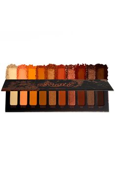 What it is: A ten-shade eyeshadow palette with essential shades of warm neutrals and treasured metallics that weather the test of time.What it does: These ten buildable shades can be used to create easy-to-wear looks, night and day.Shades include:- Classic- Antique- Erode- Rubbish- Tarnish- Rust- Redox- Mar- Ravage- Rott 2How to use: Apply around eyes to create desired effect. 0.68 oz. Paraben-free Made in Italy Latinx Owned and Founded Melt Cosmetics Palette, Rust Eyeshadow, Rust Palette, Smoky Eyeshadow, Melt Cosmetics, Makeup Palettes, Fair Skin Tone, Favorite Makeup Products, Glamorous Makeup