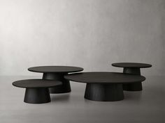 Celebrating expert workmanship with minimalist designs, each piece in our Hemmings Collection was made to effortlessly nestle with one another. Black And Wood Coffee Table, Rainforest Living Room, Modern Coffee Table Decor, Small Round Coffee Table, Atl Apartment, Marble Pieces, Lamp Planters, Seat Cleaner