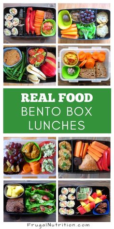 the real food bento box lunches