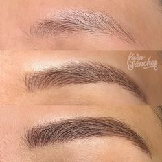 Combo Brows Microblading, Small Eyebrows, Brow Styles, Shaping Brows, Makeup Eyebrows