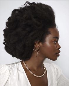 Natural Hair Beauty, Hairdos For Curly Hair, 4c Hair, Natural Hair Inspiration, Natural Women, Hair Reference, Hair Journey