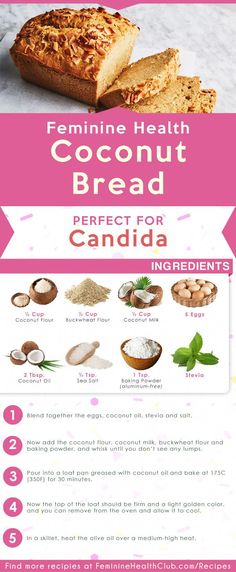 a poster with instructions for how to use coconut bread