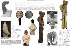 an article in the fashion book shows different types of clothing and accessories that are being displayed