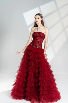 Emily Fit and Flare Straight Across Neck Mesh Floor Length Dress | MEAN BLVD Red Statement Dress, Red Tulle Dress For Red Carpet, Luxury Floor-length Tulle Dress, Red Fitted Tulle Evening Dress, Red Evening Dress With Sheer Bodice For Formal Events, Fitted Red Evening Dress With Sheer Bodice, Formal Red Evening Dress With Sheer Bodice, Red Evening Dress With Sheer Bodice, Red Evening Dress With Sheer Bodice For Gala