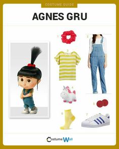 the costume guide for agnes's gru