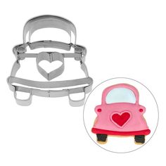 Stainless Steel Wedding Car Cookie Cutter, 6cm Pastry Shapes, Icing For Cakes, Homemade Pies, Car Cookies, Cooking Supplies, Fondant Icing, Pies & Tarts, Baking With Kids, Homemade Pie