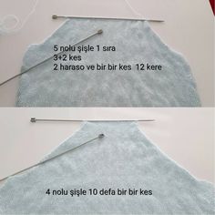 the instructions for how to sew an apron on a sewing machine with two needles