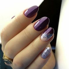 Trending Winter Nails, Nail Designs Diy, Trending Acrylic Nails, Nails Acrylic Ideas, Purple And Silver Nails, Nail Ideas Acrylic, Nail Fashion Trends, Christmas Nails 2023, Dark Purple Nails