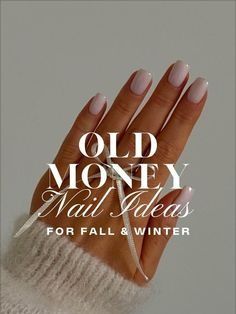 Trendy Nails Fall 2024 Short, Autumn Nail Trends 2024, Nude Fall Nail Colors, Fall 2025 Nails, Short Old Money Nails, Modern Fall Nails, Old Money Nails Short 2024, Old Money Fall Nails, Clean Girl Fall Nails