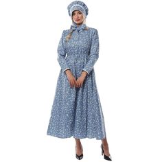 PRICES MAY VARY. Fabric - This colonial dress women set is made from a comfortable blend of 30% polyester and 70%cotton, breathable fit. This pioneer dress women perfect for historical reenactments. Includes - 2Pcs Prairie Outfit Set: this colonial dress women set includes a long floral dress for women, and a white bonnet,. The white bonnet and white apron complete the ensemble, making you look like you just stepped out of the 1800s. Designs - Transport yourself back to the days of the Civil War Prairie Outfit, Amish Dress, Amish Clothing, Colonial Costume, Pioneer Costume, Long Sleeve Peasant Dress, Marie Antoinette Dresses, White Bonnet, Pioneer Dress