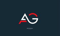 the initial letter logo for a company that has been designed to look like an ag