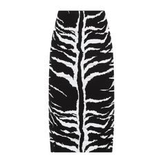 This Alaïa zebra white and black viscose pencil skirt showcases a fashionable horizontal panel construction with stylish cut-out details along the sides. Ideal for elegant occasions, its sleek design is effortlessly chic and flattering.

- Back concealed zip closure  
- Straight hem  
- Material: 100% Viscose Zebra Print Skirt, Zebra Pattern, Pencil Skirt White, Knit Midi Skirt, White Zebra, Side Cuts, Printed Midi Skirt, Black Midi Skirt, Knit Midi