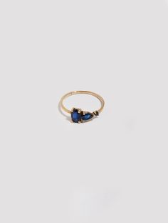 14kt Yellow Gold Multi-Faceted Sapphire Ring Blue Sapphire: 6mm x 4mm Oval, 2mm x 5mm Pear Cut, 2mm Round Cut Band Width: 1mm Size: 6 Made in L.A. Globally Sourced Materials Warranty Terms Do Not Apply to Sample styles. All Samples are non-returnable and non-refundable. No exceptions, thank you! This sample may have slight imperfections such as minor scratches or minor discoloration. Ring Blue Sapphire, Ring Blue, Pearl Gemstone, Blue Sapphire Rings, Blue Rings, Silver Pearls, Pear Cut, Ring Bracelet, Gold Vermeil