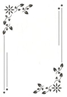 the letter c with flowers and leaves is shown in black on a white paper background