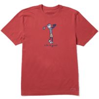 We've spent over 20 years perfecting our original Crusher Tee, and its laid-back style has the staying power to prove it. Washed for everyday softness, this customer favorite features classic art and barely skims the body for a look that's as easygoing as you are. Solid Colors: 100% USA Grown CottonHeather Colors: 70% Cotton/30% PolyesterClassic FitDesigned to skim the body for a flattering look.70% Cotton/30% Polyester5.9 ozGarment washed for softnessRib at the neck and self-fabric taping from Casual Soft-washed Red T-shirt, Red Relaxed Fit Soft-washed Top, Red Soft-washed Relaxed Fit Top, Soft-washed Red Cotton T-shirt, Red Soft-washed Crew Neck Top, Red Soft-washed Cotton T-shirt, Soft-washed Crew Neck Sports T-shirt, Soft-washed Crew Neck T-shirt For Sports, Red Soft-washed Graphic Tee