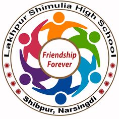 the logo for friendship forever, which features people holding hands and standing in a circle