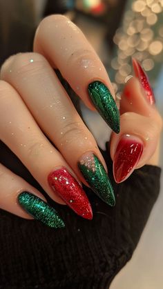 15 Christmas Nails Trendy Styles – Get Ready to Dazzle! 💅 Get ready to shine this holiday season with these Christmas Nails Trendy styles that everyone is raving about! From classic Christmas Nails Acrylic to stunning Christmas Gel Nails, there\'s a look for every occasion. 🎅✨ Looking for festive December Nails or sleek Winter Nails Acrylic? We\'ve got you covered. Embrace the holiday spirit with Xmas Nails and creative Christmas Nail Designs that will take Her Nails to the next level. Try Re... Holiday Fingernails, Gothic Christmas Nails