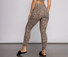 These leggings are part fierce. part cozy. The leggings feature a high rise waist. a leopard print. and a skinny leg fit. The leggings are composed of a fuzzy knit fabric that offers a relaxed fit with a moderate stretch. Complete your loungewear look with the matching crop top and fuzzy slides.Shop Matching Pajama Crop Top:Leopard Print Pajama Crop TopFit & Features High rise waist Leopard print Skinny leg fit Fuzzy knit fabric Moderate stretch Matching crop top sold separately Cutest Clothes, Fuzzy Slides, Matching Pajama, Workout Crop Top, Matching Pajamas, Children Shoes, Print Pajamas, Lingerie Sleepwear, High Waisted Leggings