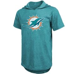 Tua Tagovailoa is your favorite player, and for good reason. Show him your support by grabbing this Miami Dolphins Player Name and Number tri-blend hoodie T-shirt from Fanatics Branded. It features bold Miami Dolphins and Tua Tagovailoa graphics, so no one will be able to question where your allegiance lies when you rock this sweet gear. Brand: Majestic Threads Distressed screen print graphics Hood without drawstring Made in the USA Material: 50% Polyester/38% Cotton/12% Rayon Officially license Miami Dolphins Players, Tua Tagovailoa, Tyreek Hill, Slim Fit Hoodie, Usa Shorts, Nfl Miami Dolphins, Nfl Gear, Short Sleeve Hoodie, Uniform Design