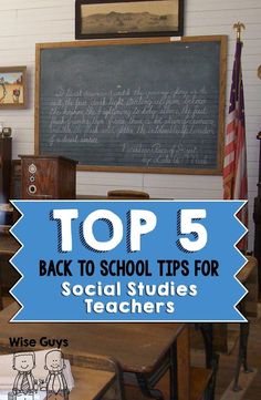 the top 5 back to school tips for social studies teachers