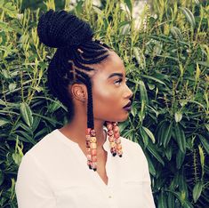 Bob Box Braids Styles, Ghana Braid Styles, Flat Twists, Big Box Braids Hairstyles, French Braid Hairstyles, Loose Braids