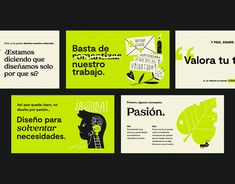 brochures designed to look like different types of advertising